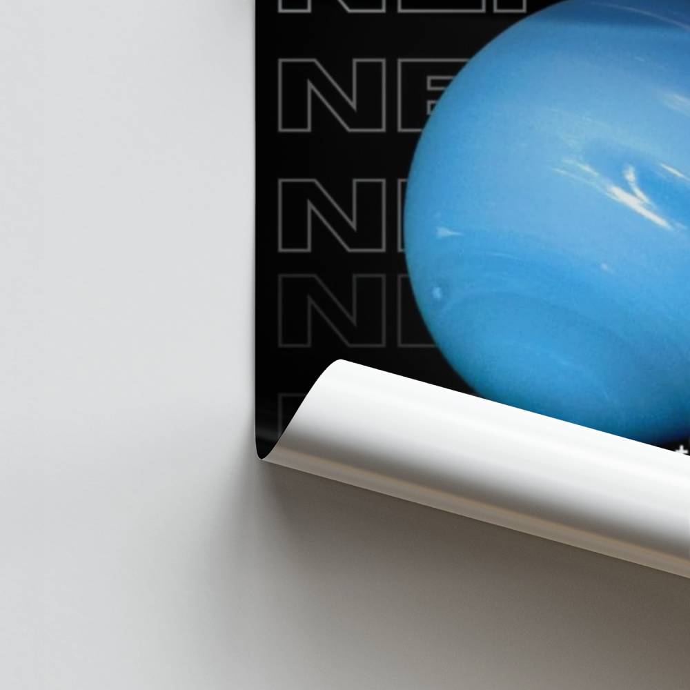 Póster Temperatura de Neptuno