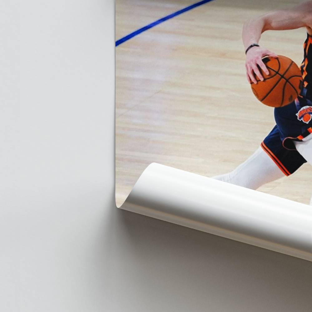 Póster de acción de los Knicks de Nueva York