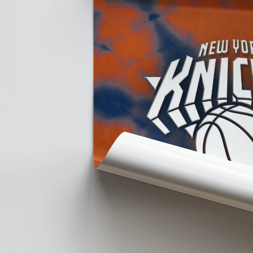 Tie-Dye de los Knicks de Nueva York Póster