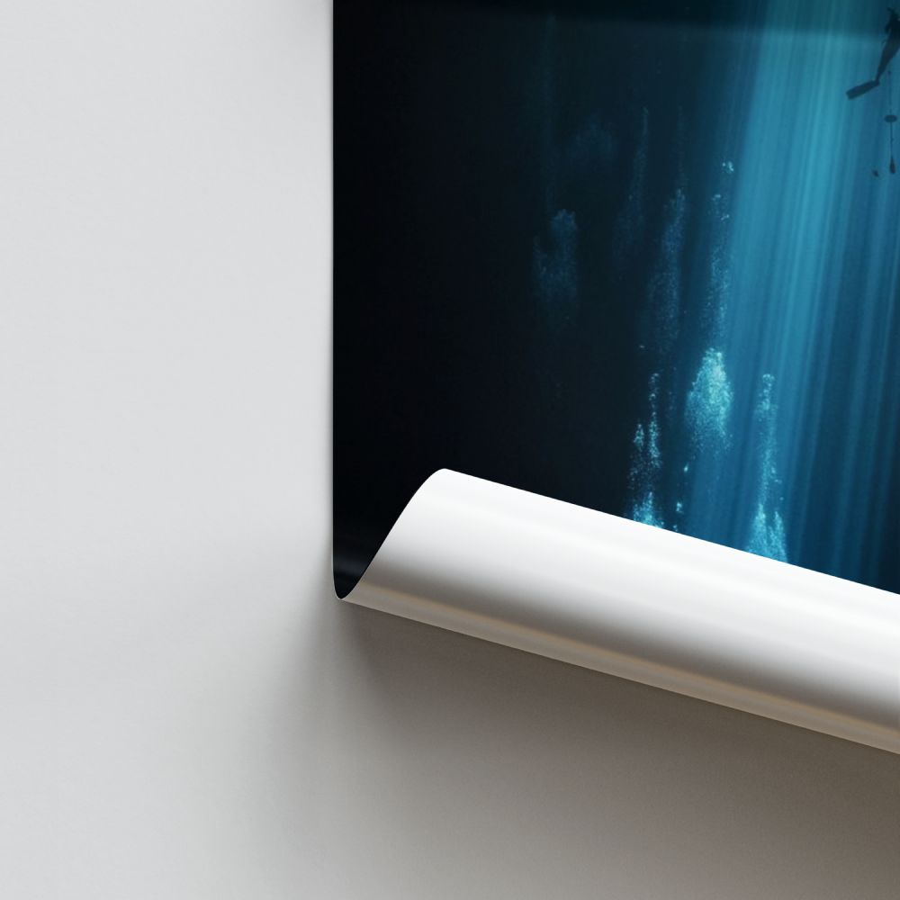 Poster Océan Lumière