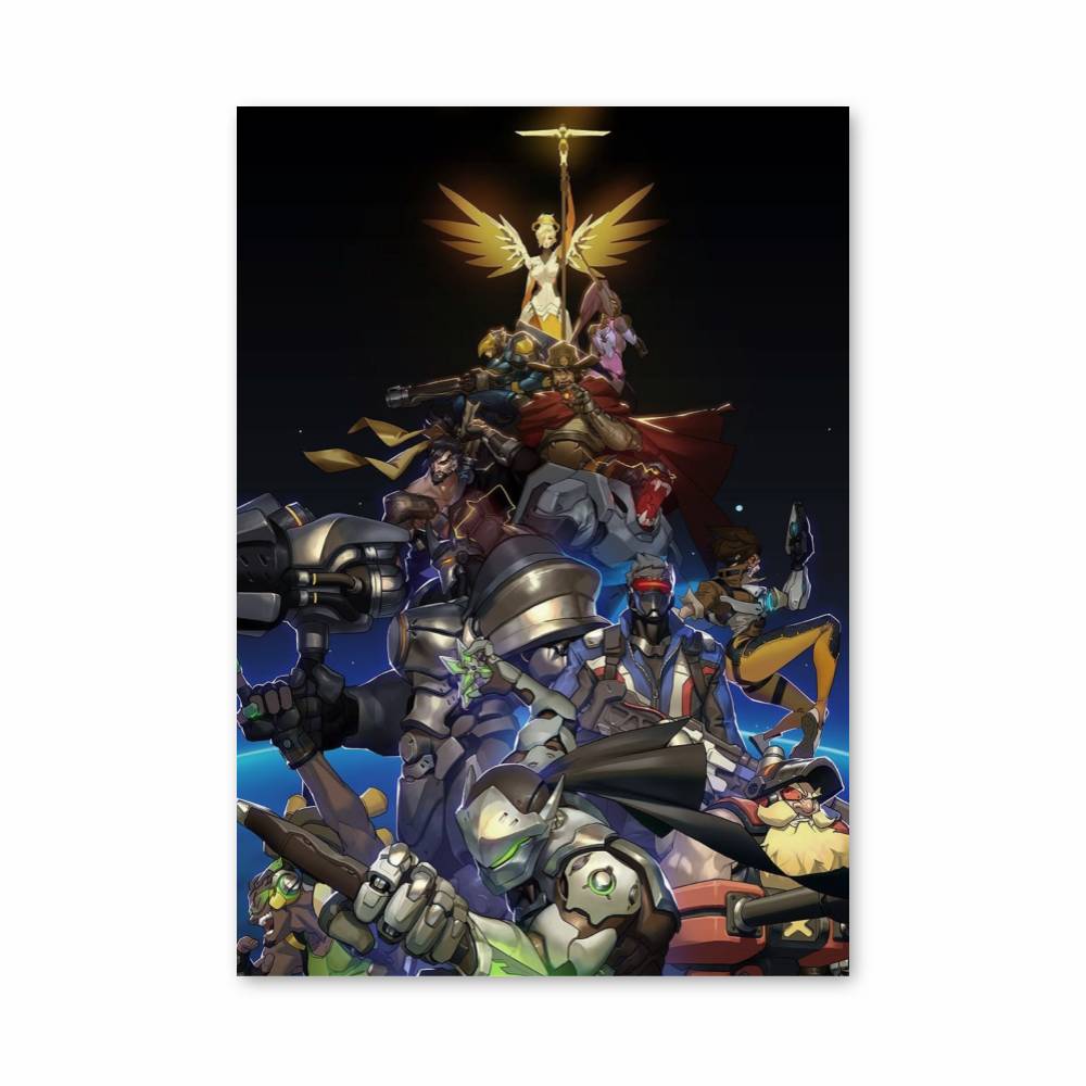 Poster Heroes of Overwatch