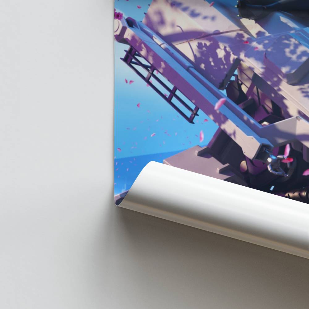 Póster Genji y Bastión Tranquilidad