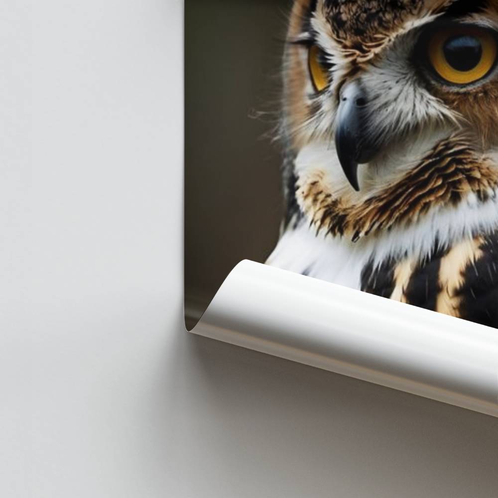 Póster Búho majestuoso