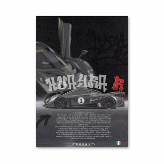Poster Huayra Racing