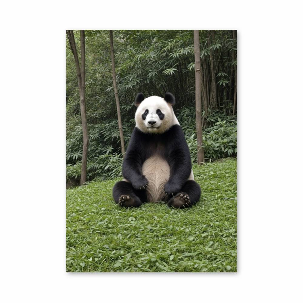 Poster Panda Nature