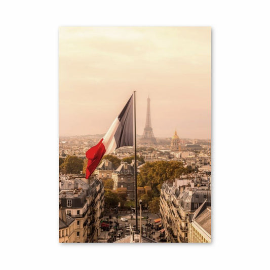 Poster Drapeau Français