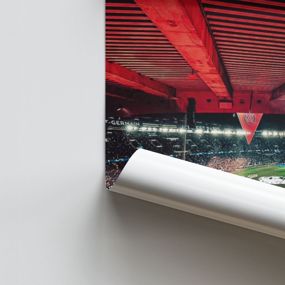 Cartel Estadio PSG