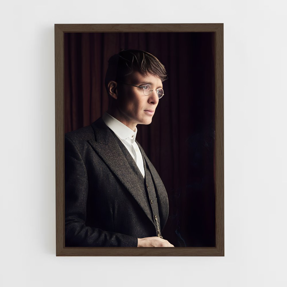 peaky-blinders-3 cadre Bois foncé