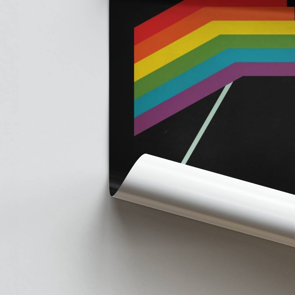 Poster Dark Side Retro