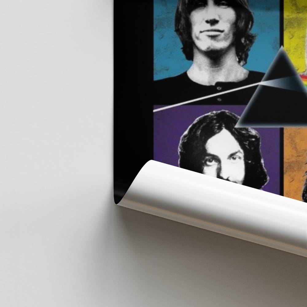 Poster Dark Side Multicolor