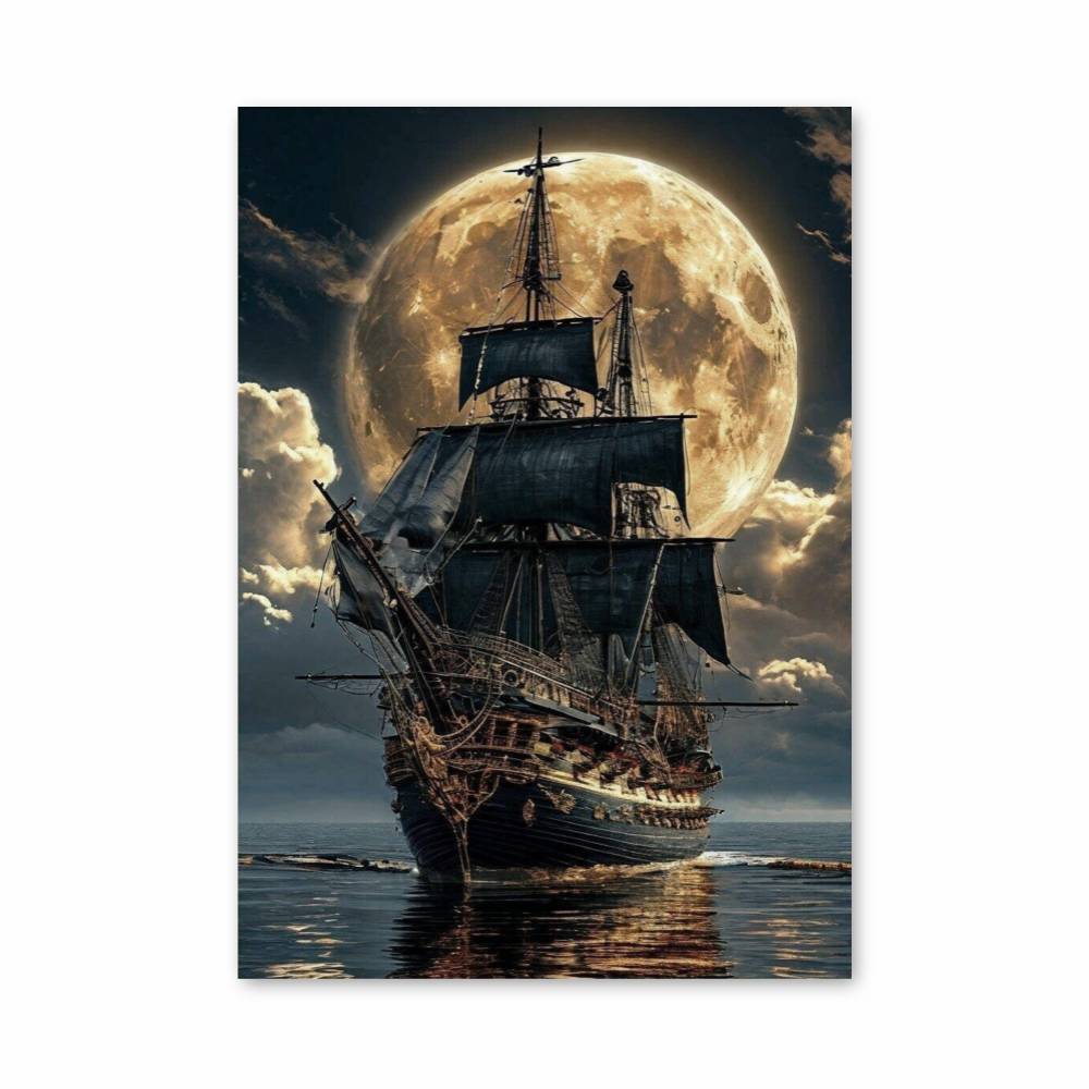 Poster Aventure Lunaire