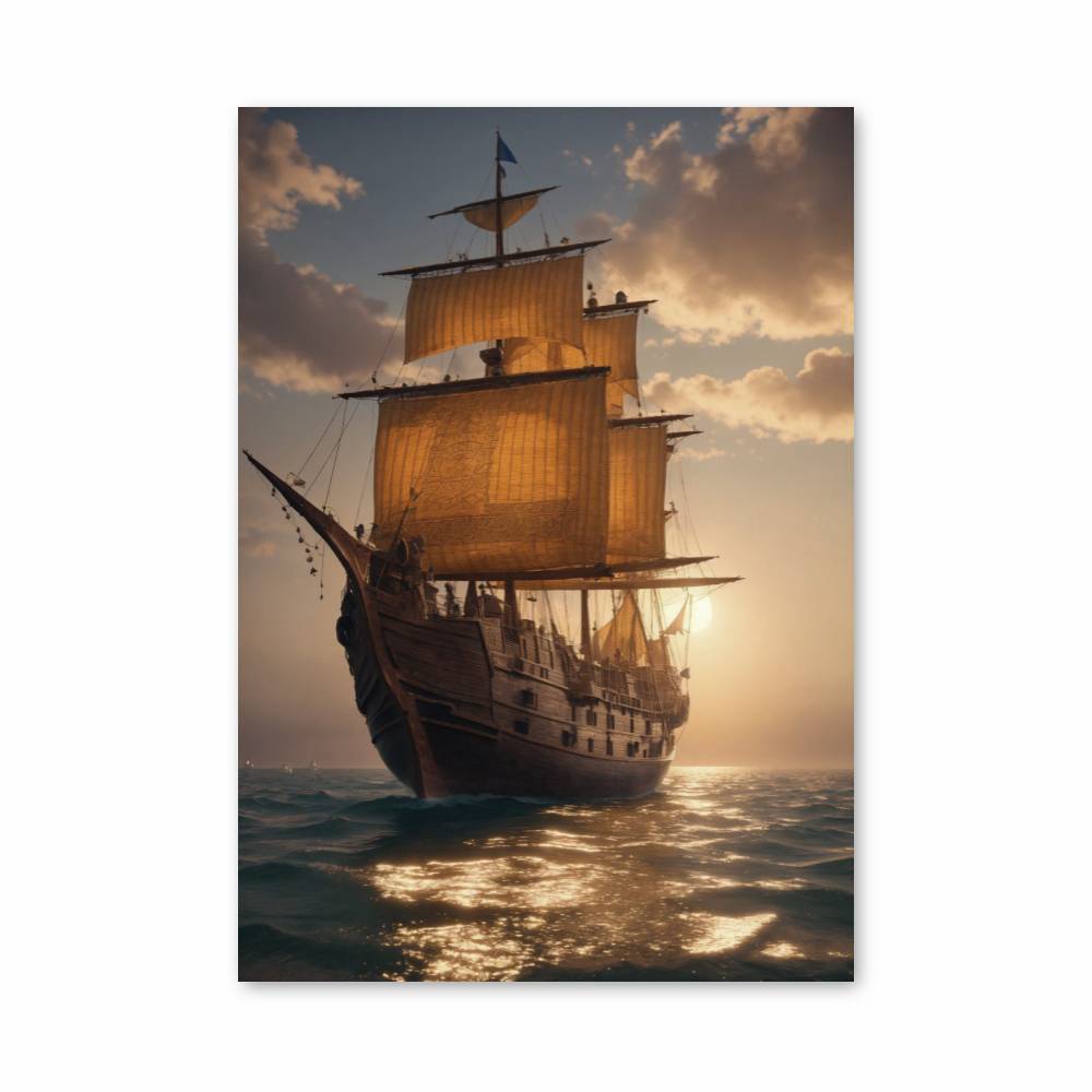 Poster Aventure à Voiles