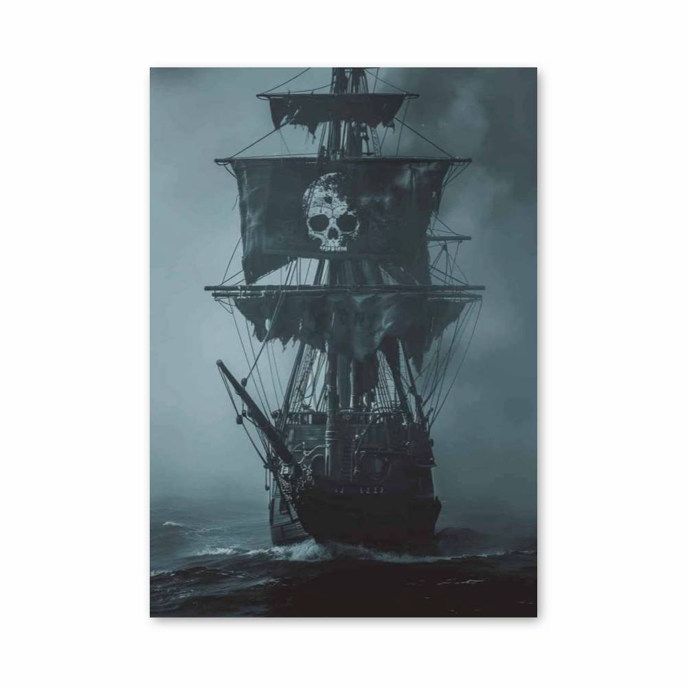 Poster Bateau des Pirates