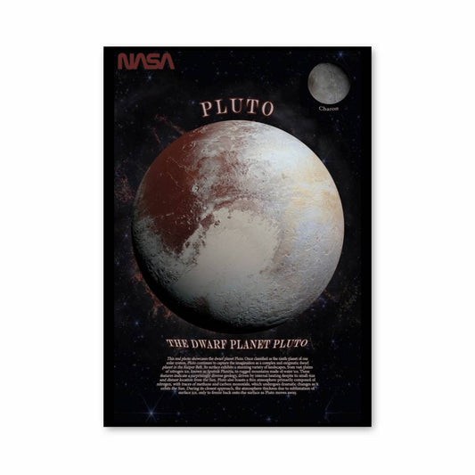 Poster Voyage vers Pluton