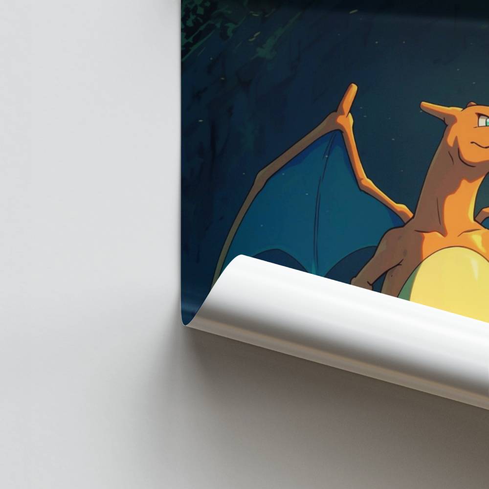 Cartel Charizard Estético