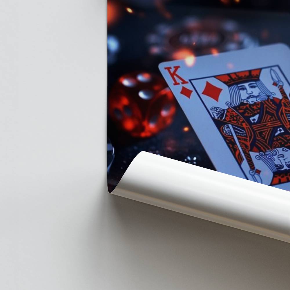 Rey de diamantes Póster