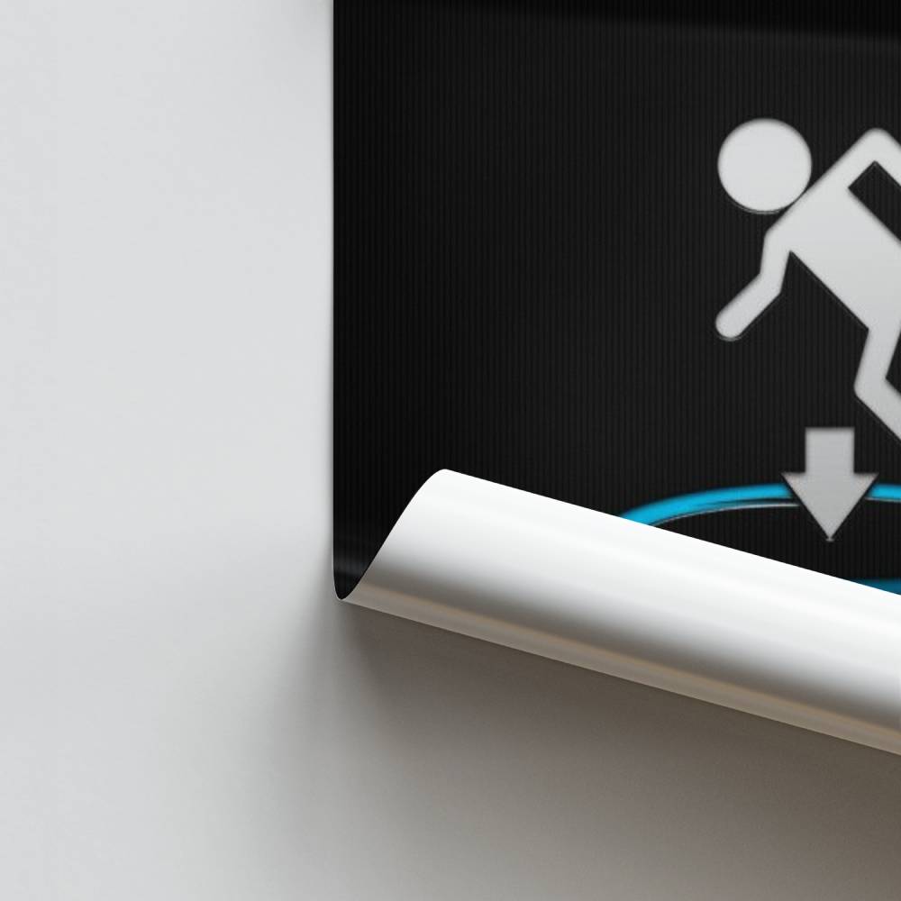 Salto a través Póster