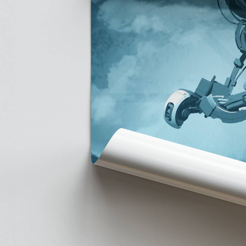 Esfera futurista Póster