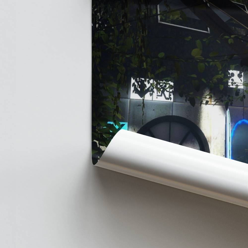 Escape luminoso Póster