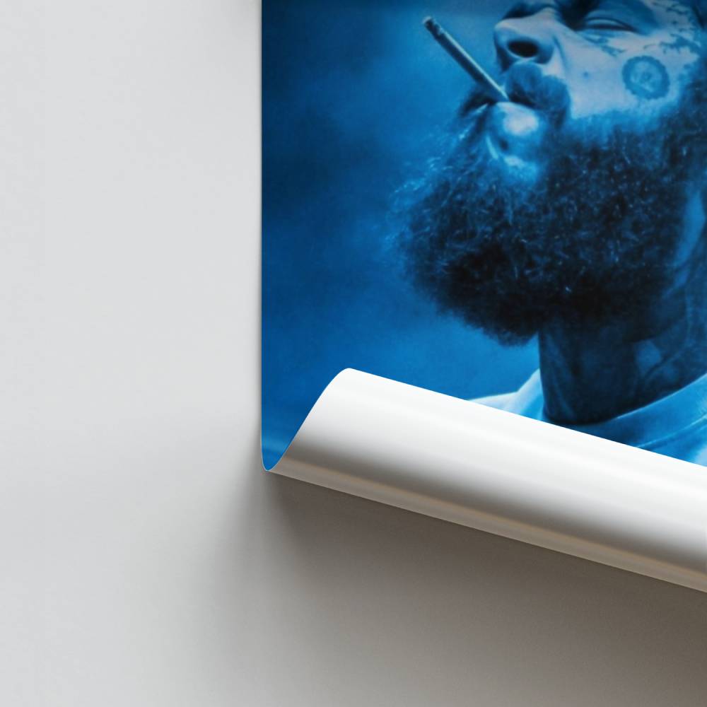 Energía azul Póster