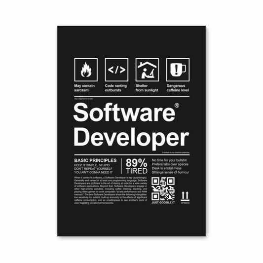 Poster Software Developer