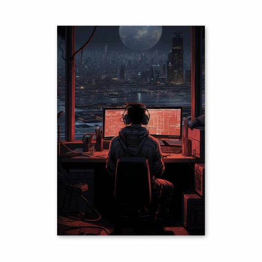 Poster Cybernuit Programmateur