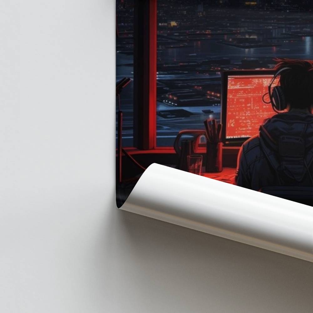 Poster Cybernuit Programmateur