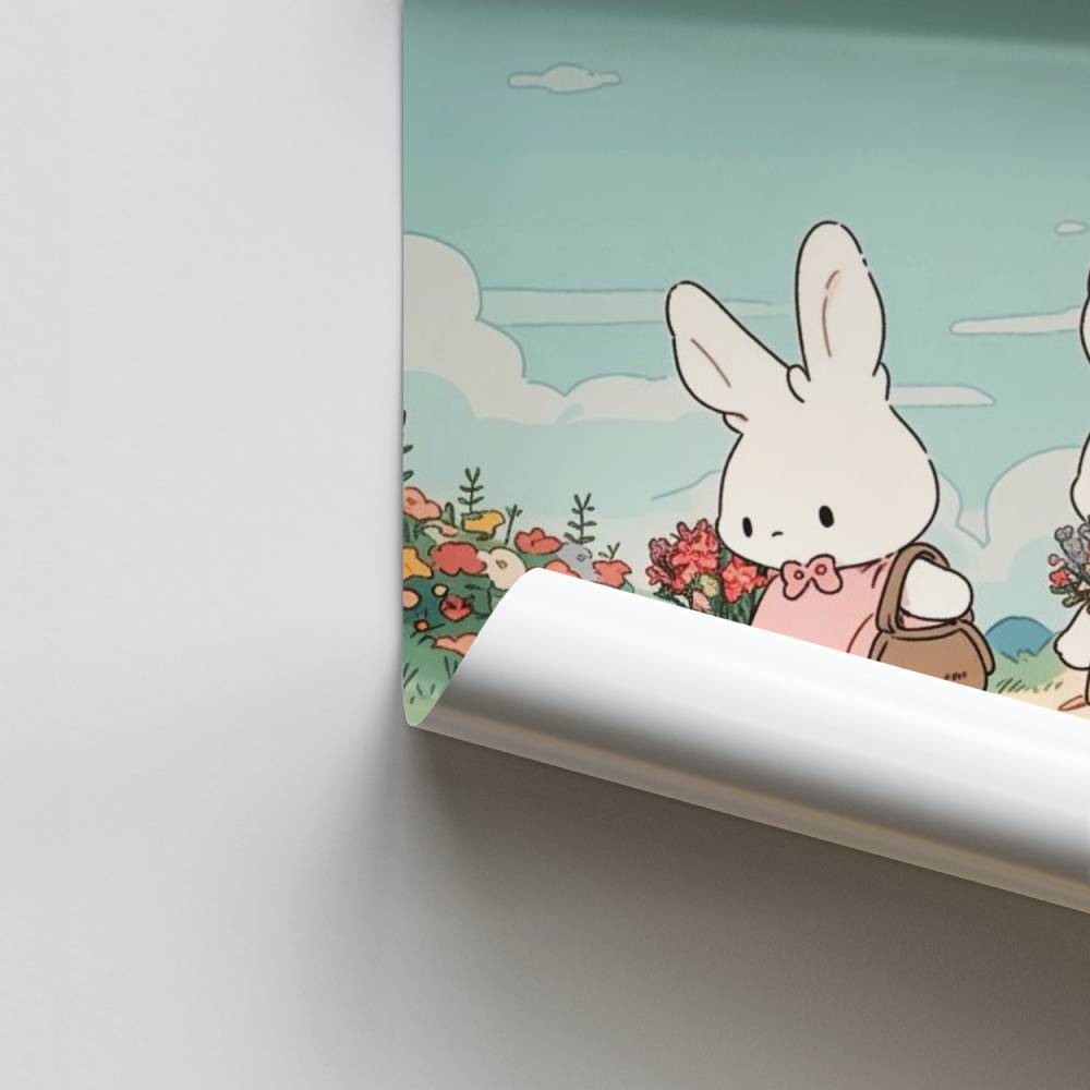 Póster Paseo por el campo