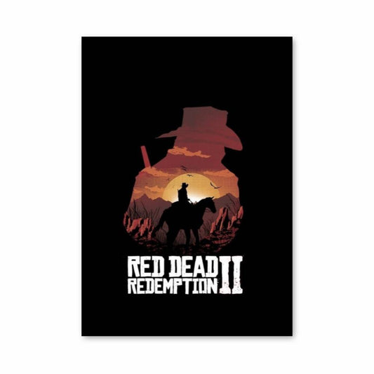 Poster Western Crépuscule