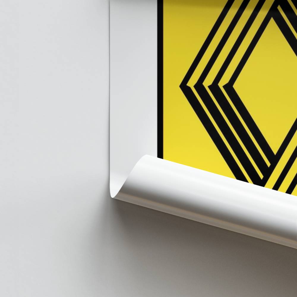Renault icónico Póster