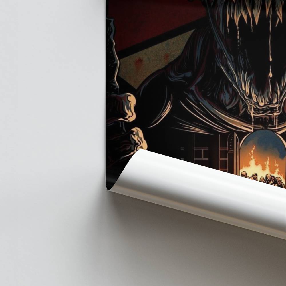 Póster Terror en Raccoon City