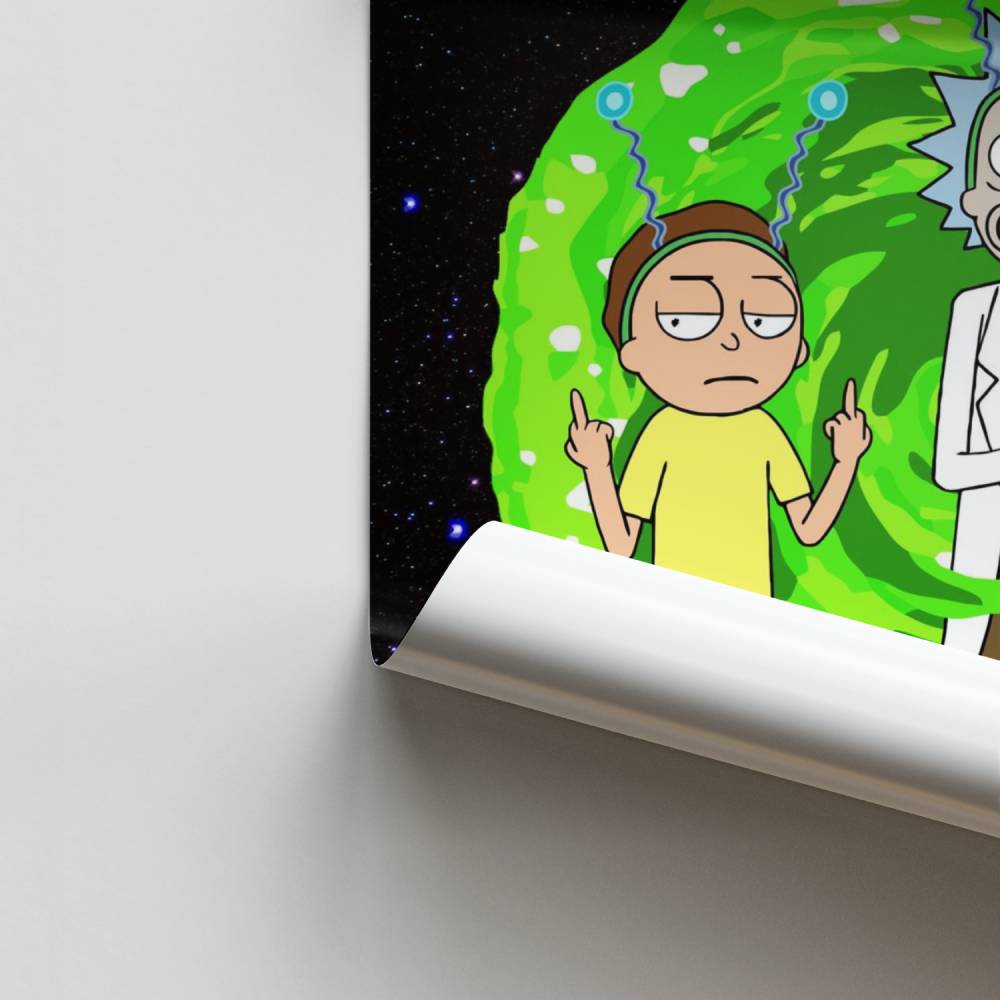 Deformación de dimensiones del póster
