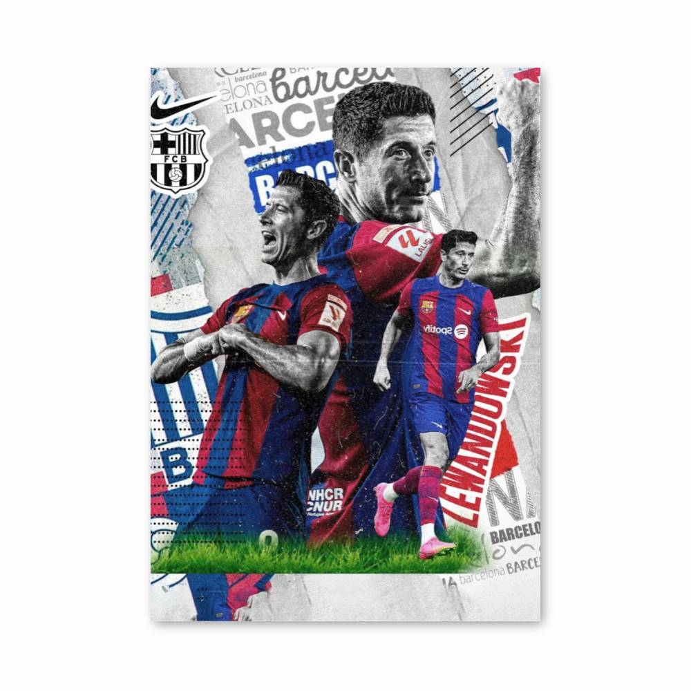 Poster Dynamisme Footballistique