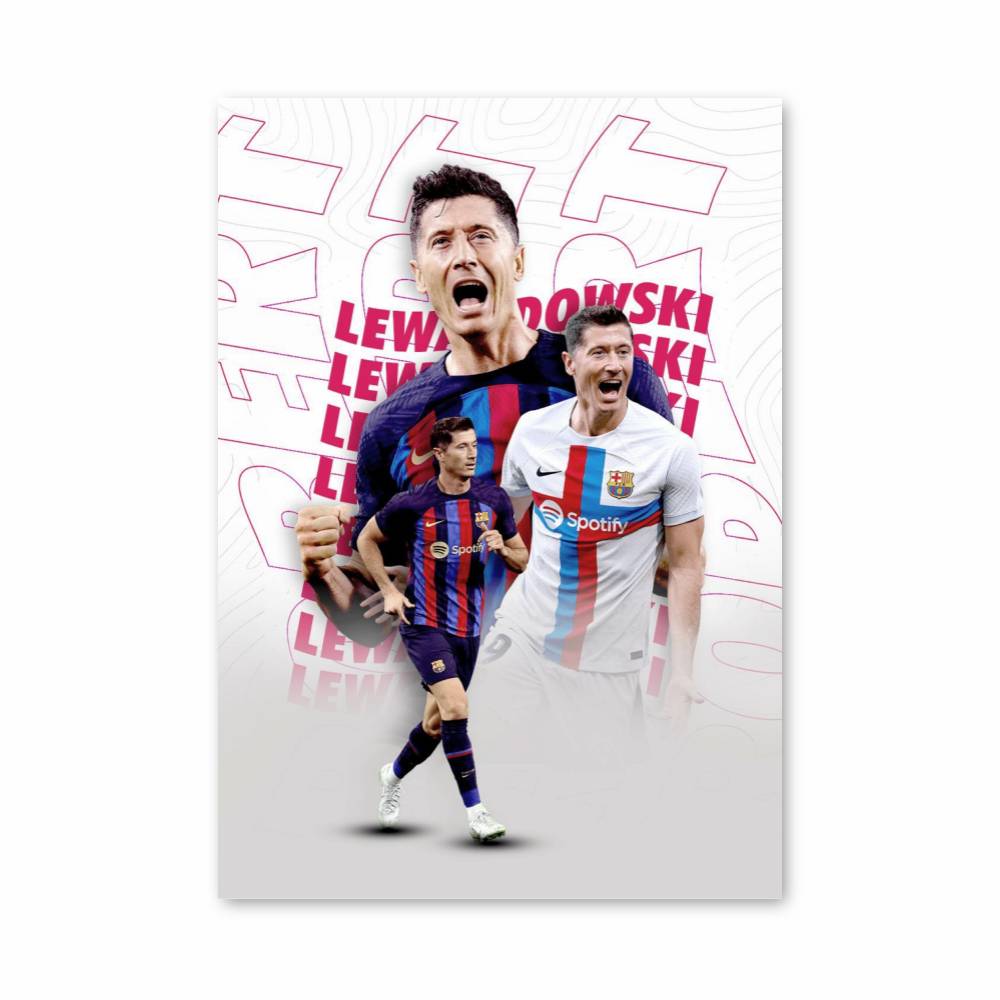 Poster Champion Footballeur