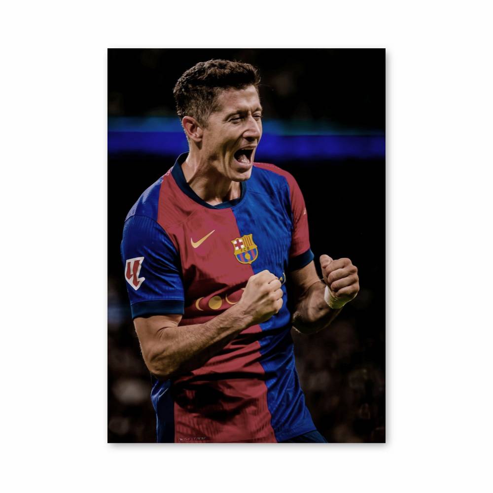 Poster Victoire Barcelone