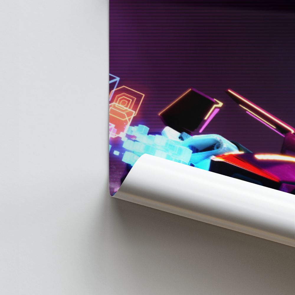 Póster Coche de Rocket League