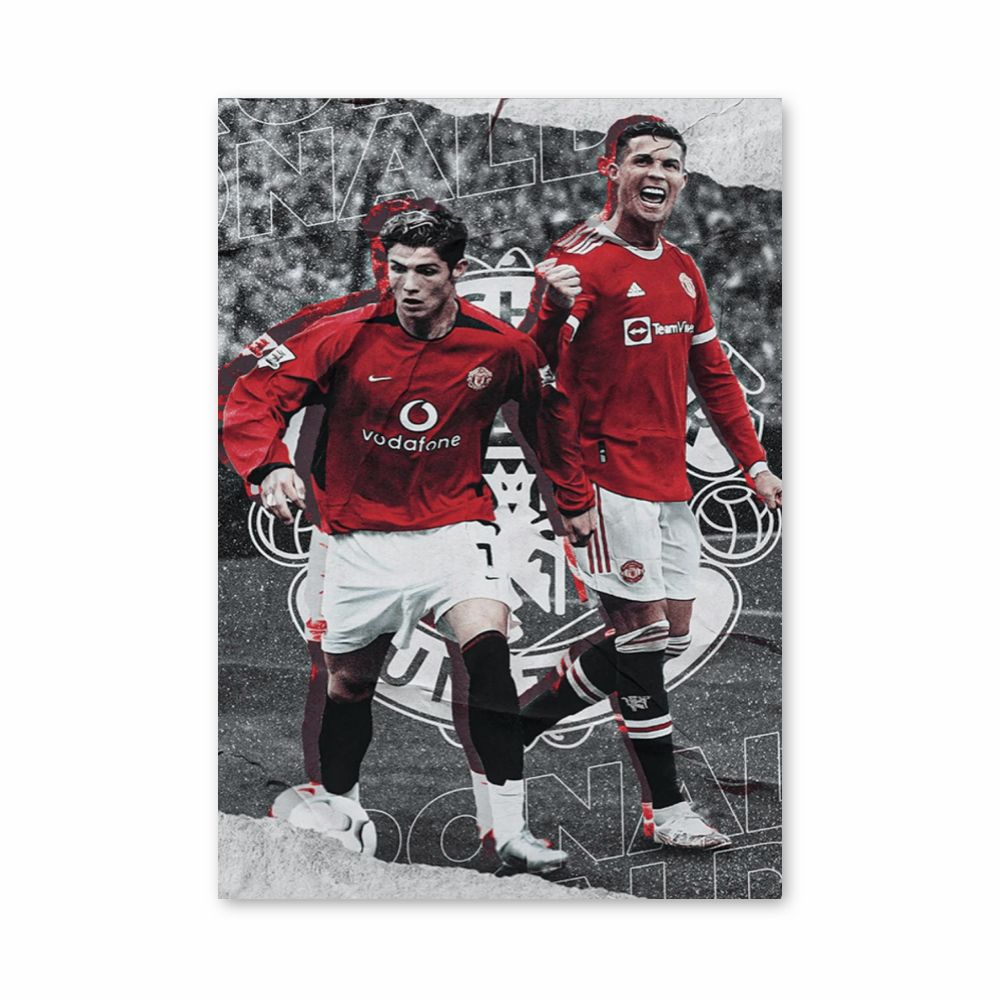 Poster CR7 avant après