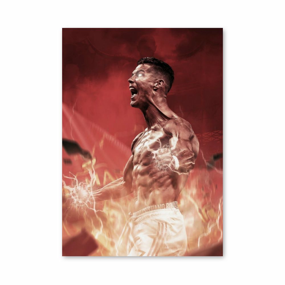 Poster Ronaldo Célébration