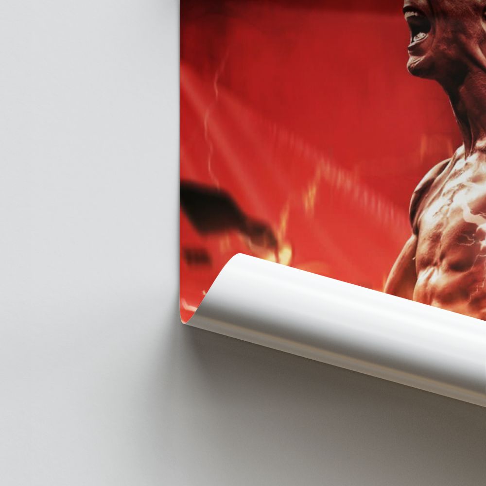 Poster Ronaldo Célébration