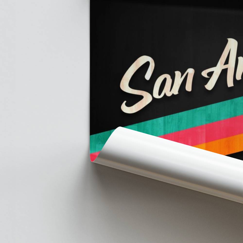 Poster Vintage San Antonio