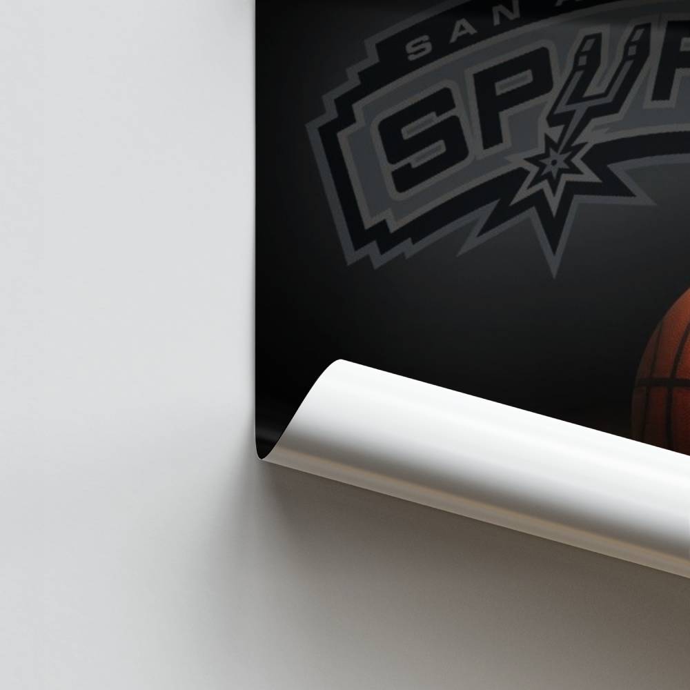 Baloncesto estrella de San Antonio Póster