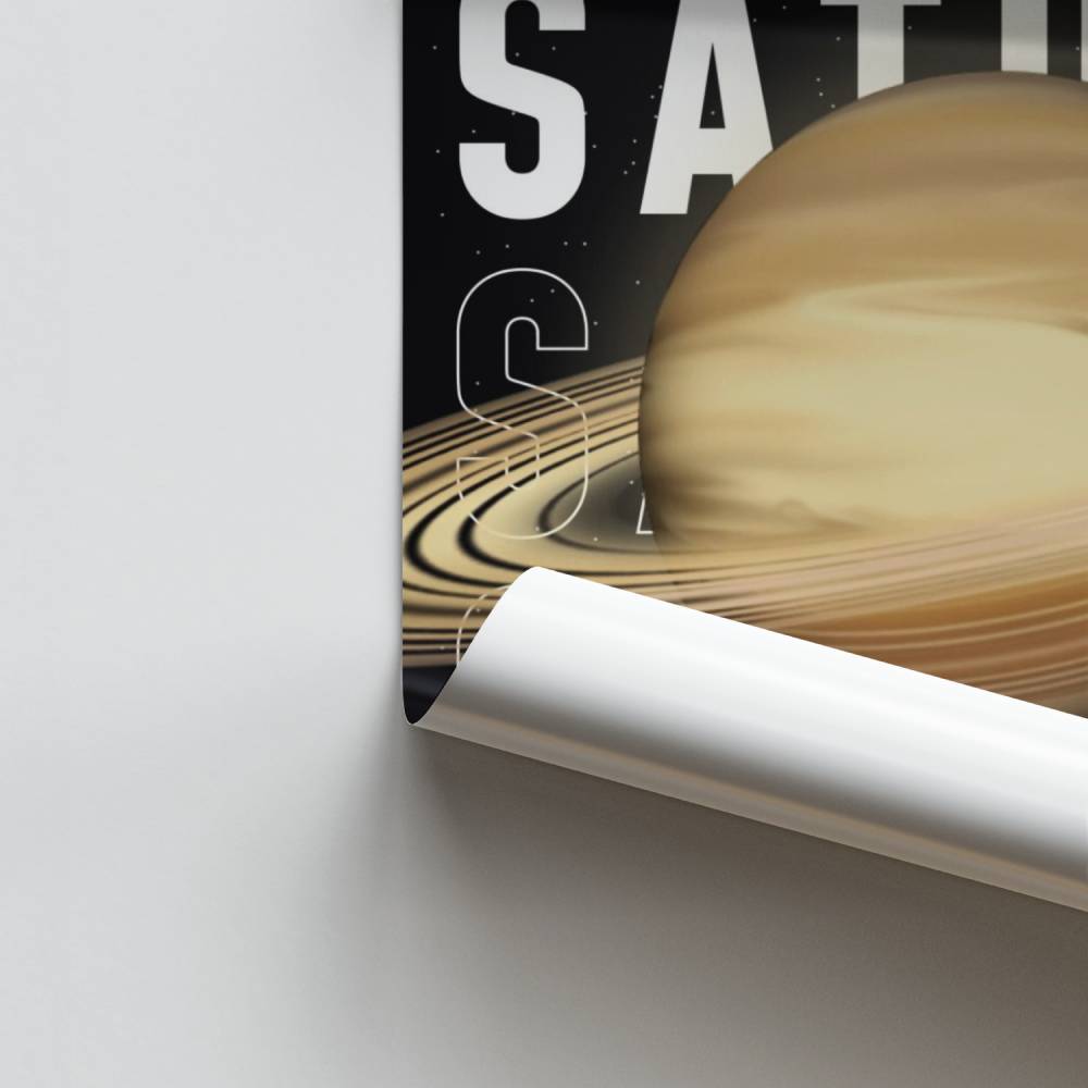Póster Sistémico de Saturno