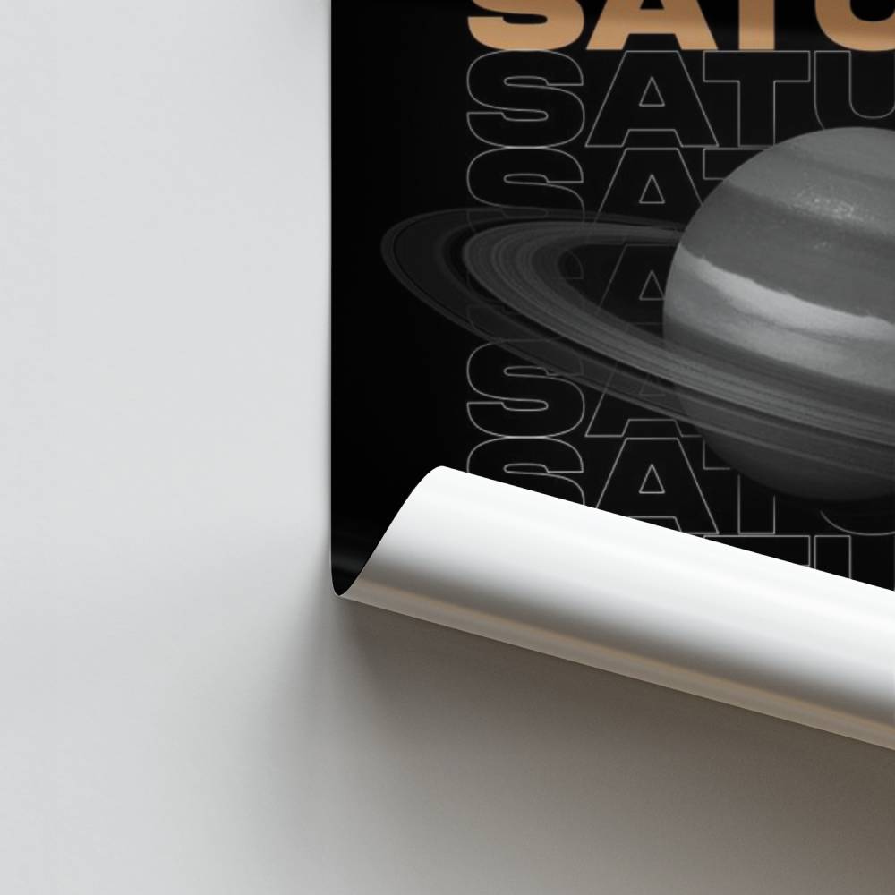 Póster Saturno 6
