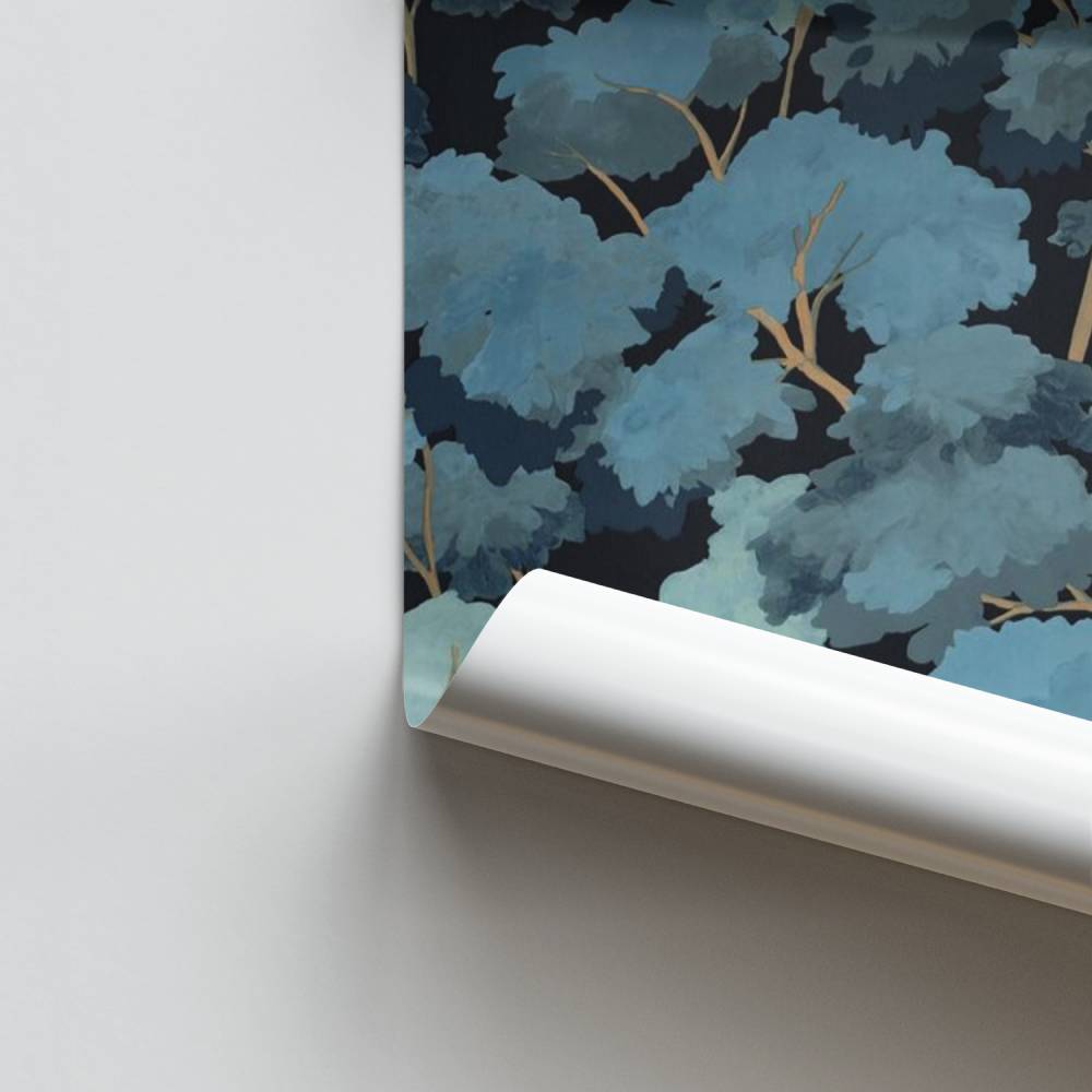 Bosque Azul Póster