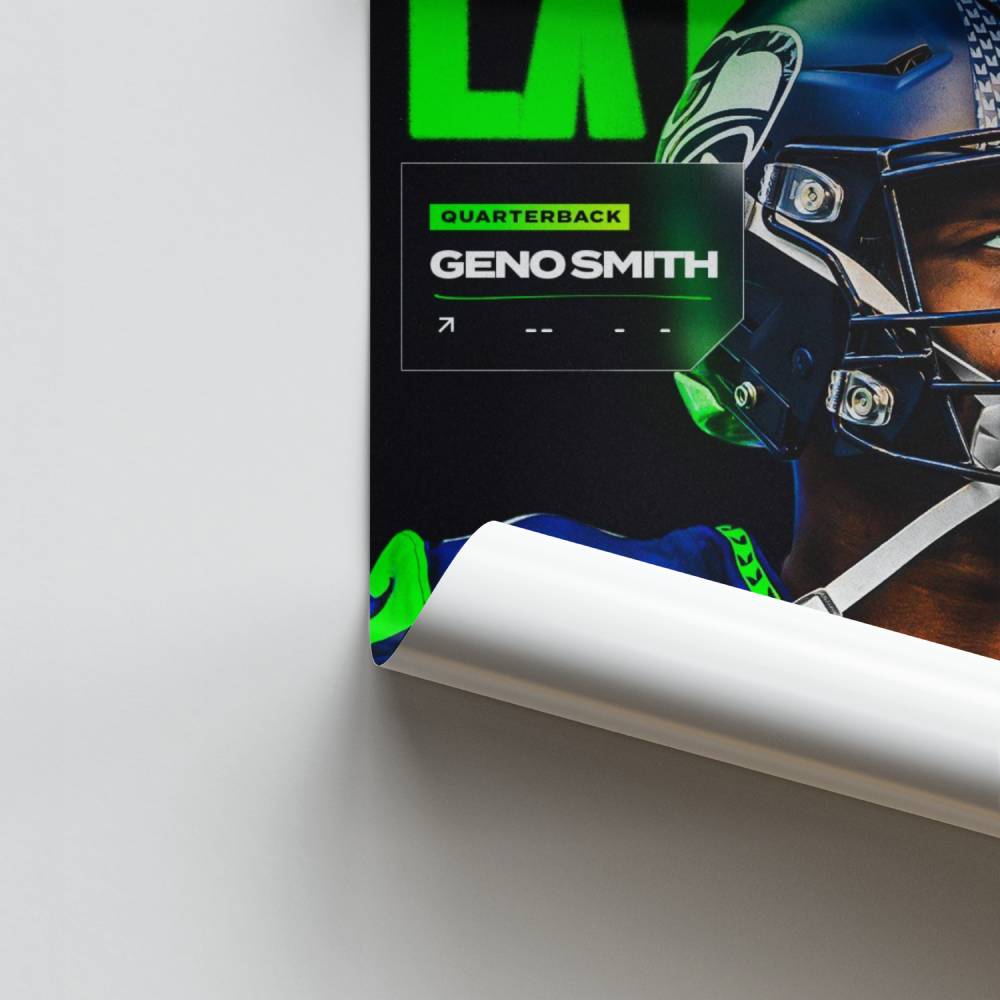 Extensión de los Seahawks Póster