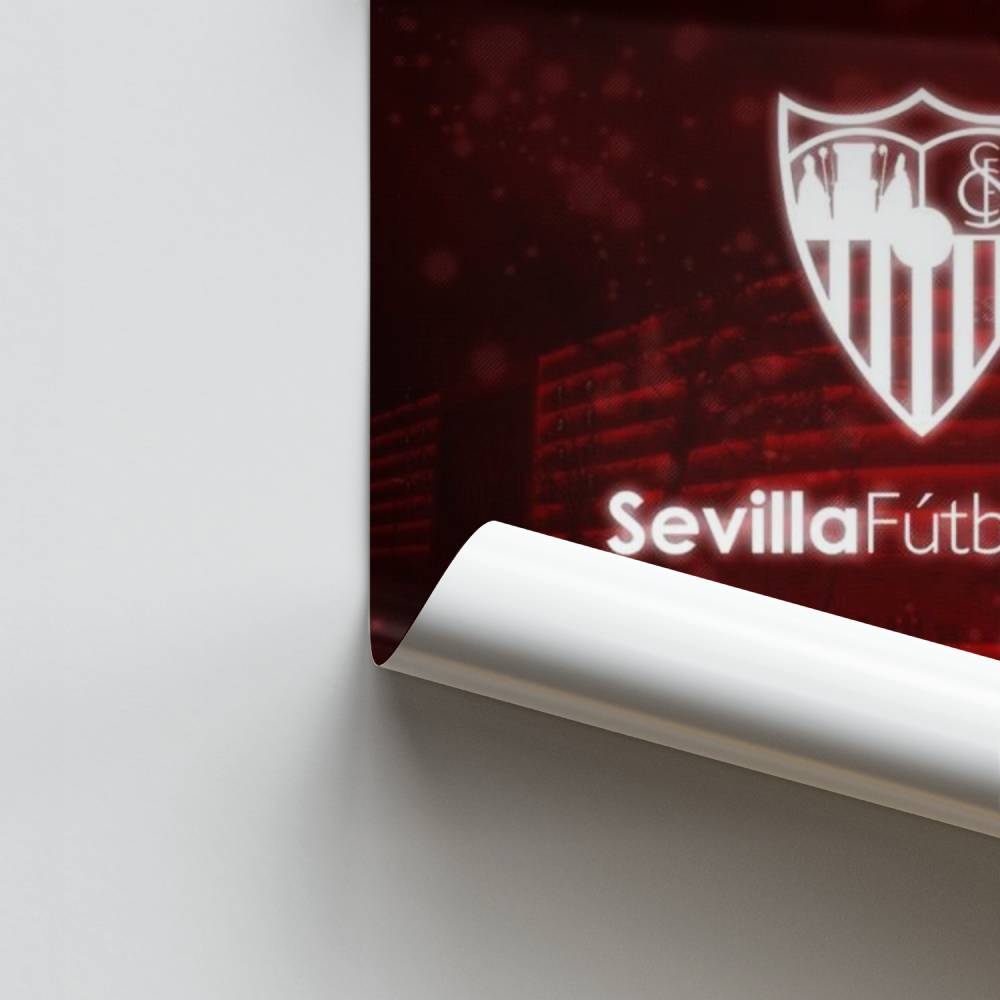 Cartel Sevilla Fútbol Club Pasión