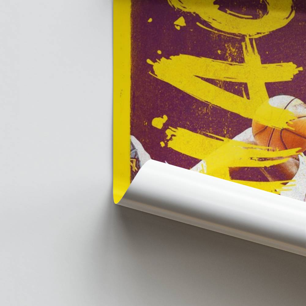 Póster Slam Dunk Shaq