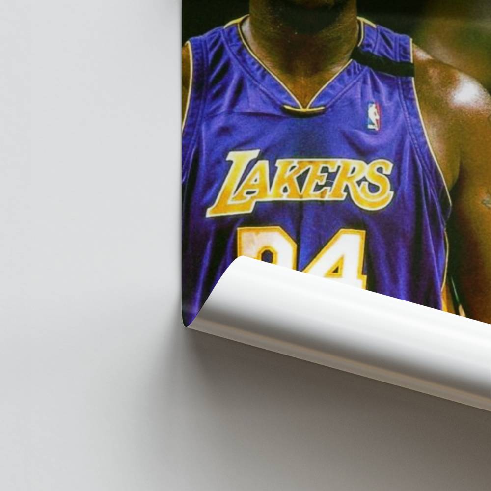 Póster Leyendas de los Lakers