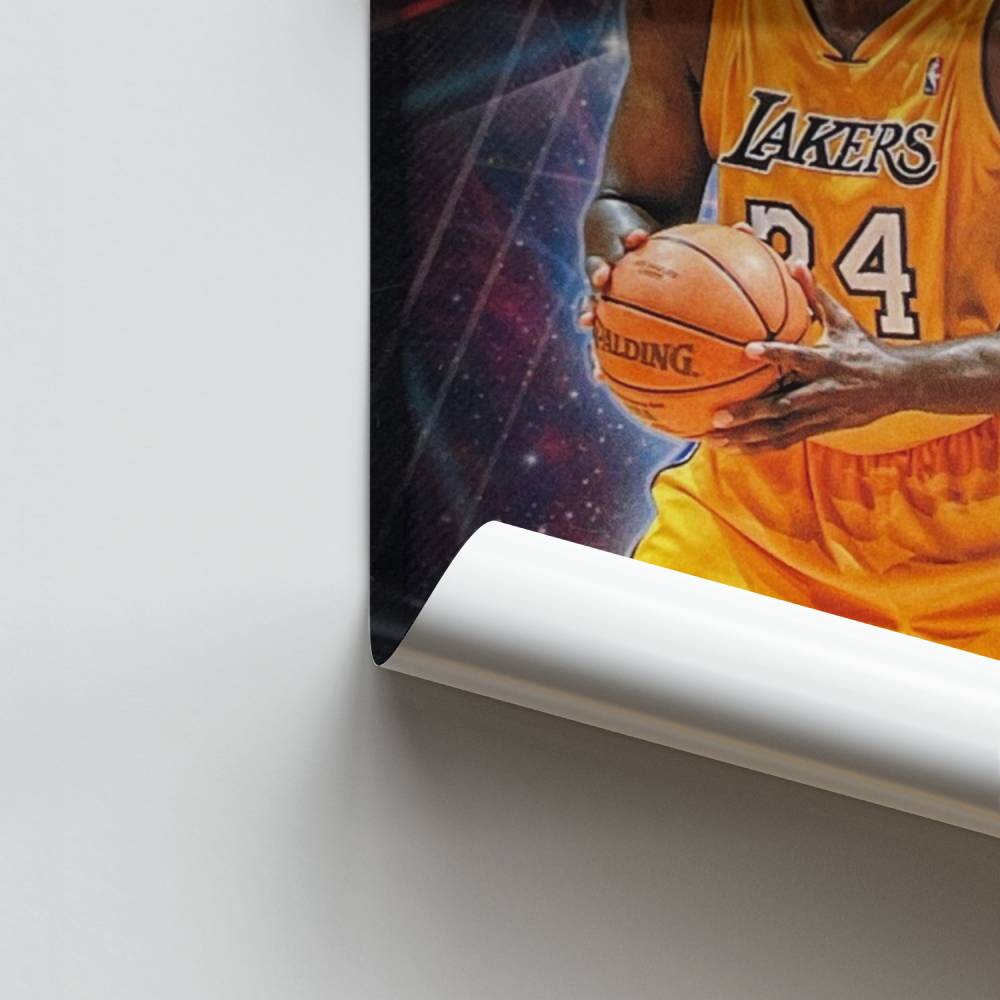 Póster RetroSeries Lakers