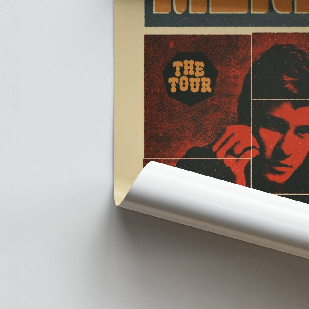 Póster Shawn Mendes Vintage Tour